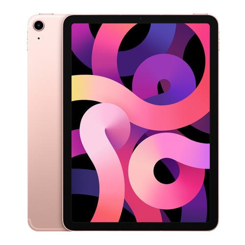 Планшет Apple iPad Air 27,7 cm (10.9") 64 GB Wi-Fi 6 (802.11ax) 4G LTE Rose Gold iOS 14 MYGY2FD/A - фото 15691