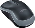 Logitech M185 Wireless Mouse Black - фото 10100